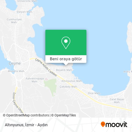 Altınyunus harita