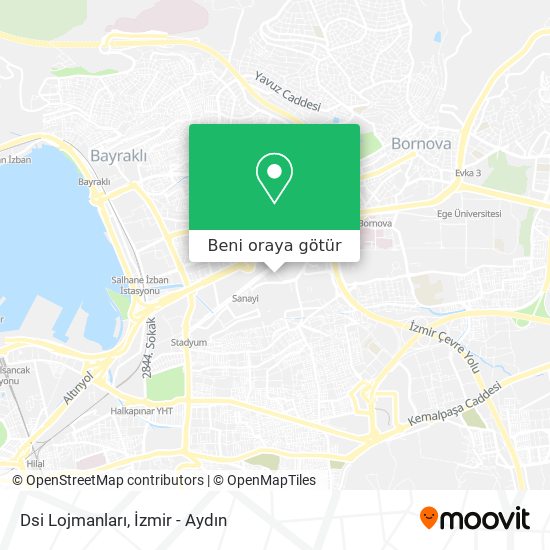 Dsi Lojmanları harita
