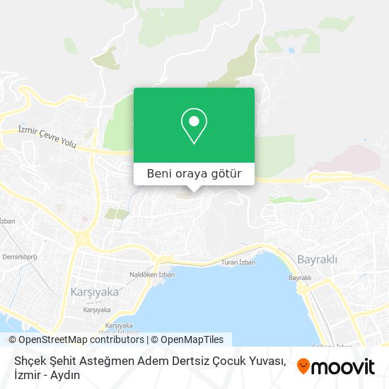 Shçek Şehit Asteğmen Adem Dertsiz Çocuk Yuvası harita
