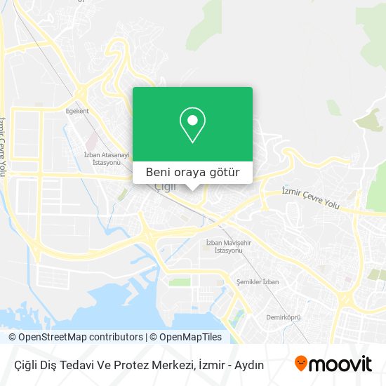 Çiğli Diş Tedavi Ve Protez Merkezi harita