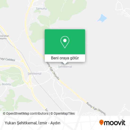 Yukarı Şehitkemal harita
