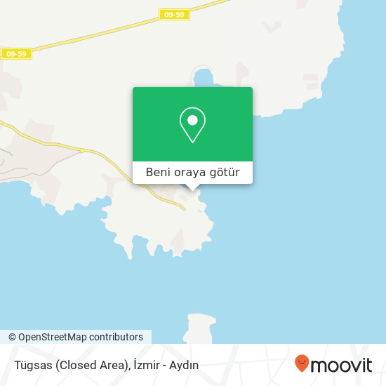 Tügsas (Closed Area) harita
