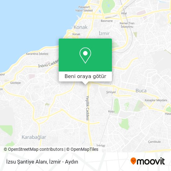 İzsu Şantiye Alanı harita