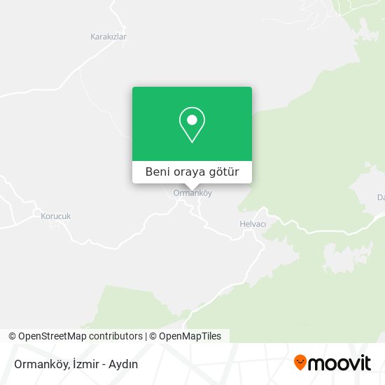 Ormanköy harita