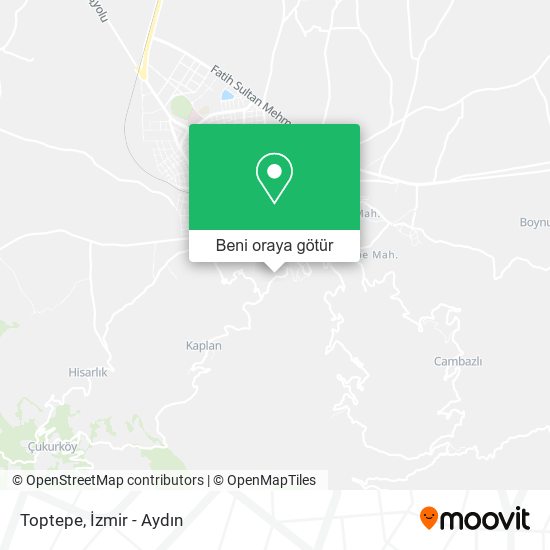 Toptepe harita
