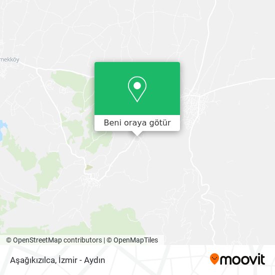 Aşağıkızılca harita