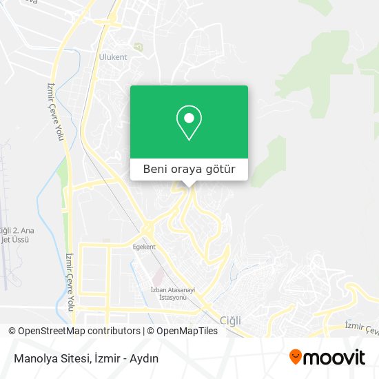 Manolya Sitesi harita