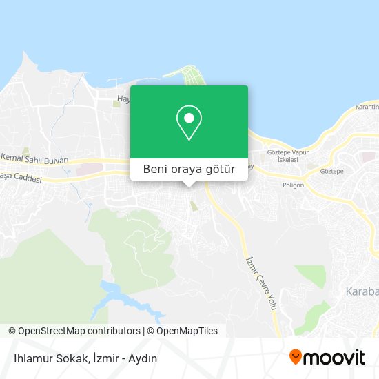Ihlamur Sokak harita