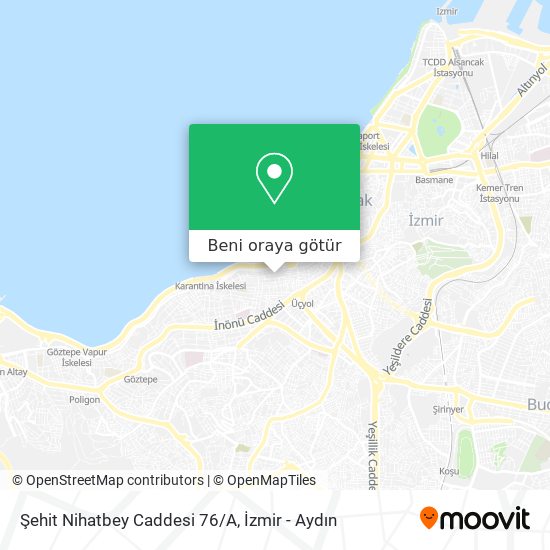 Şehit Nihatbey Caddesi 76/A harita