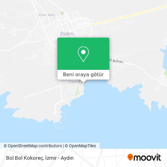 Bol Bol Kokoreç harita