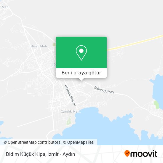 Didim Küçük Kipa harita