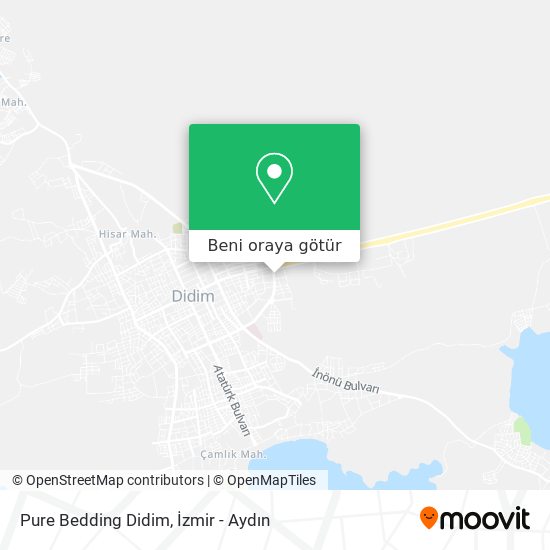 Pure Bedding Didim harita