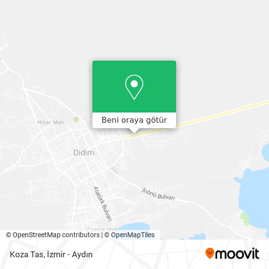 Koza Tas harita