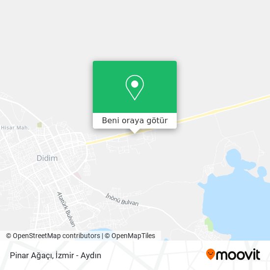 Pinar Ağaçı harita