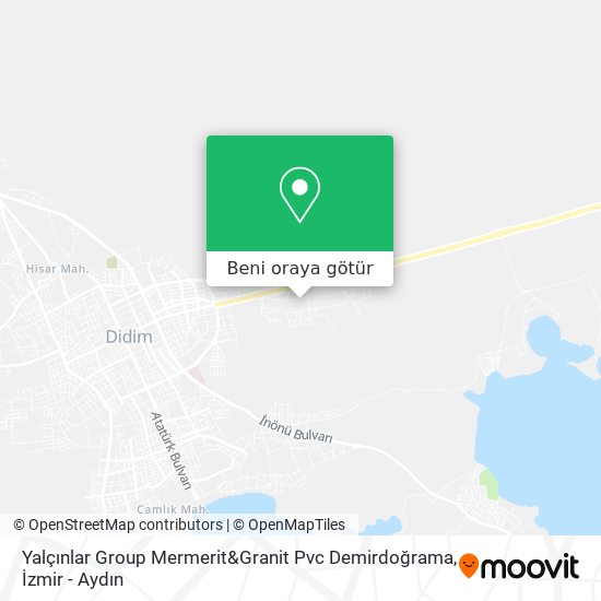 Yalçınlar Group Mermerit&Granit Pvc Demirdoğrama harita