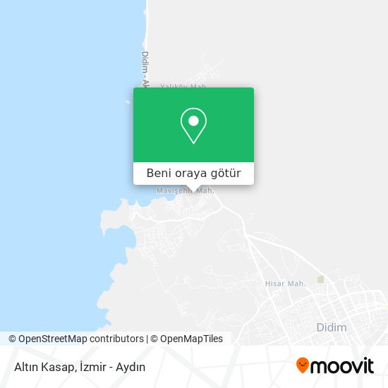 Altın Kasap harita