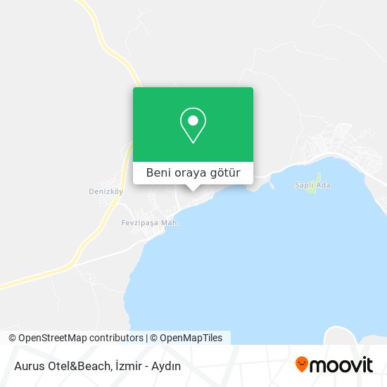Aurus Otel&Beach harita
