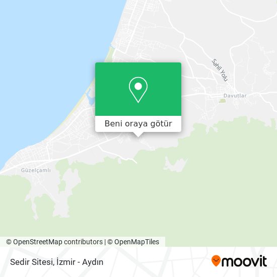 Sedir Sitesi harita