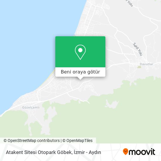 Atakent Sitesi Otopark Göbek harita