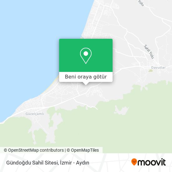 Gündoğdu Sahil Sitesi harita