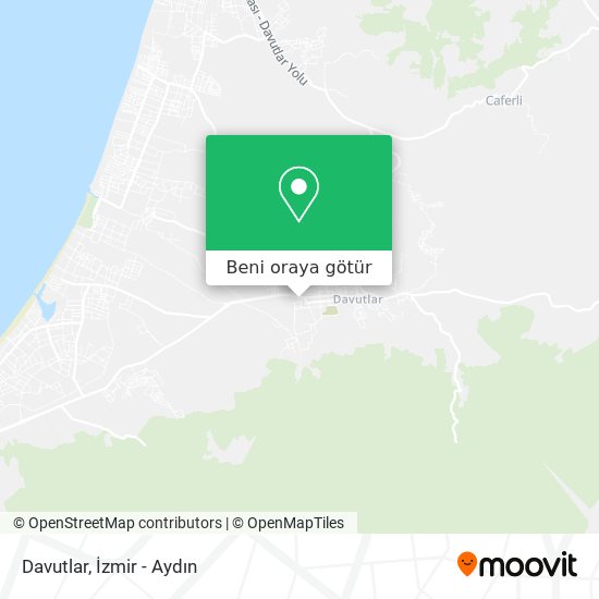 Davutlar harita