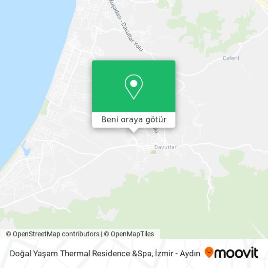 Doğal Yaşam Thermal Residence &Spa harita