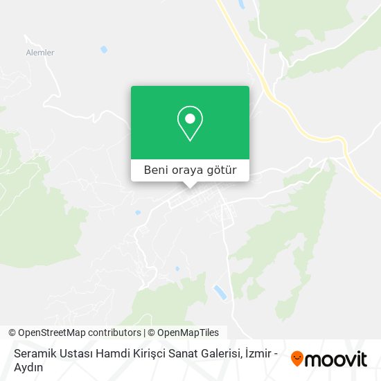 Seramik Ustası Hamdi Kirişci Sanat Galerisi harita