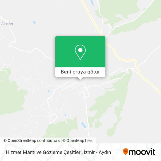 Hizmet Mantı ve Gözleme Çeşitleri harita