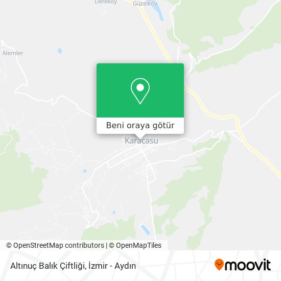 Altınuç Balık Çiftliği harita