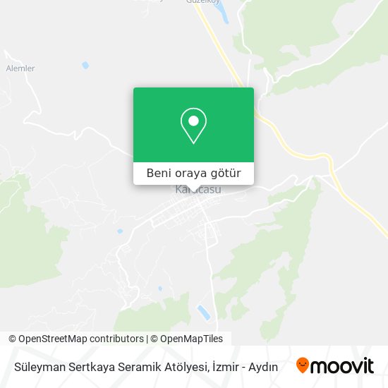 Süleyman Sertkaya Seramik Atölyesi harita