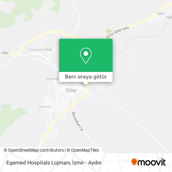 Egemed Hospitals Lojmanı harita