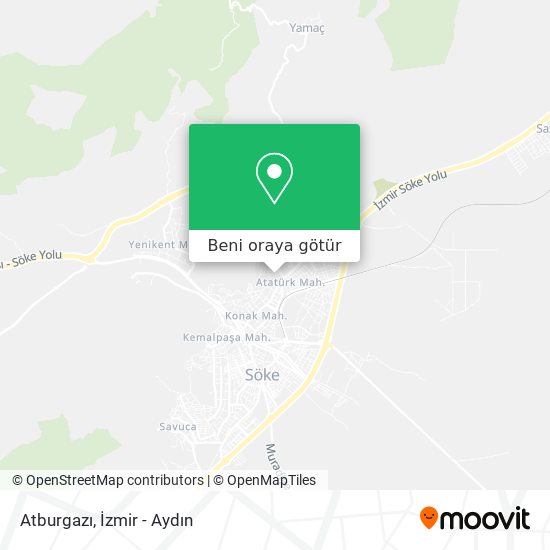 Atburgazı harita