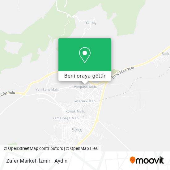 Zafer Market harita