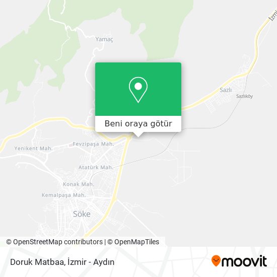 Doruk Matbaa harita