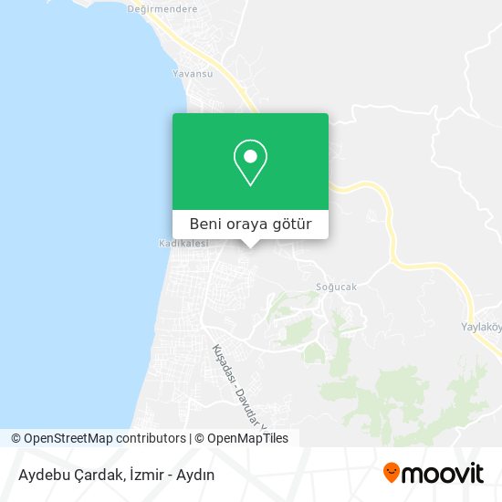 Aydebu Çardak harita