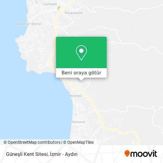 Güneşli Kent Sitesi harita