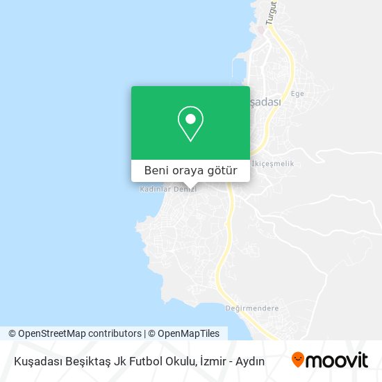 Kuşadası Beşiktaş Jk Futbol Okulu harita