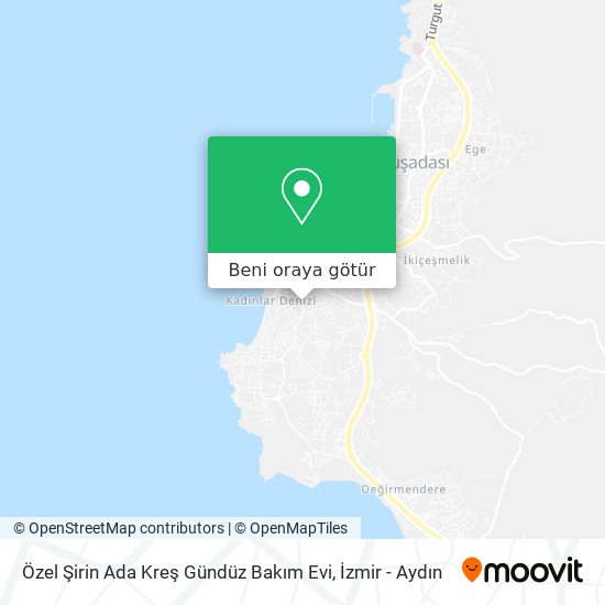 Özel Şirin Ada Kreş Gündüz Bakım Evi harita
