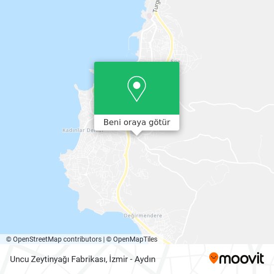 Uncu Zeytinyağı Fabrikası harita