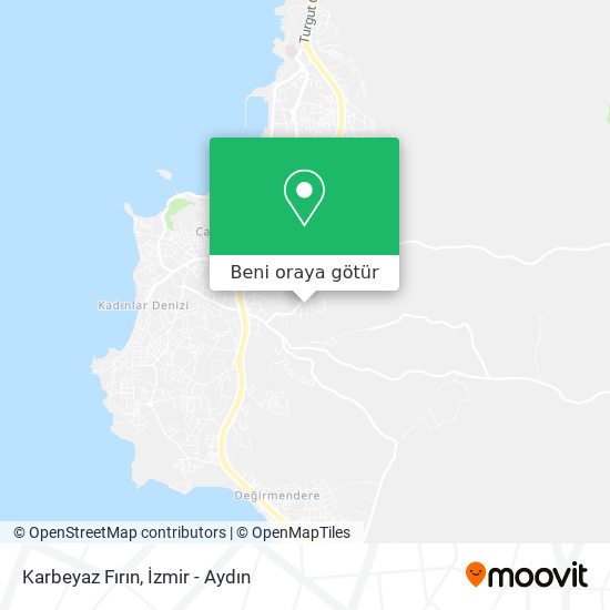 Karbeyaz Fırın harita