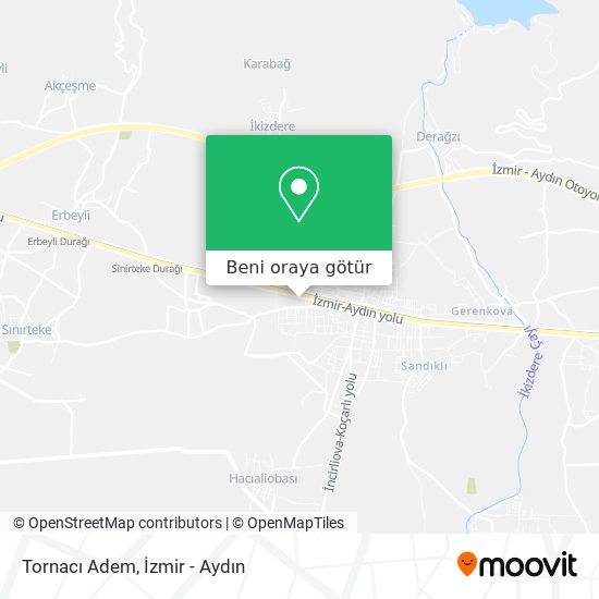 Tornacı Adem harita