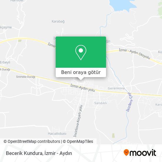 Becerik Kundura harita