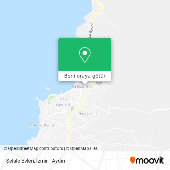Şelale Evleri harita