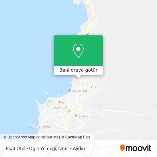 Esat Otel - Öğle Yemeği harita