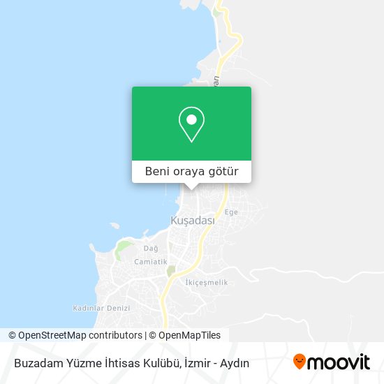 Buzadam Yüzme İhtisas Kulübü harita