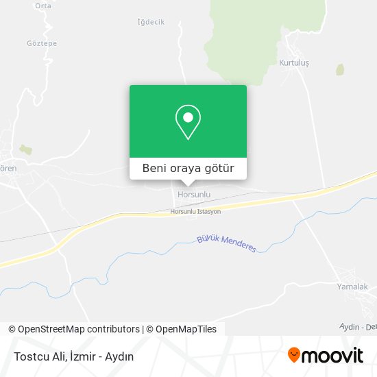 Tostcu Ali harita