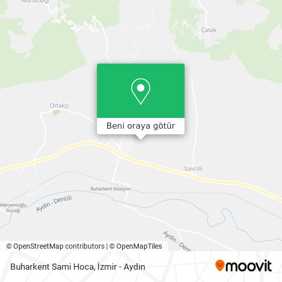 Buharkent Sami Hoca harita
