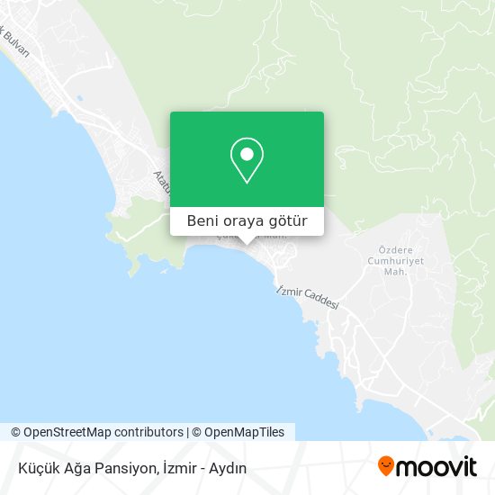 Küçük Ağa Pansiyon harita