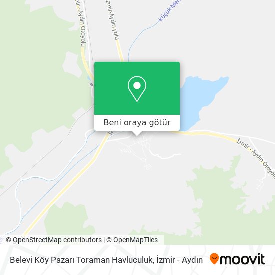 Belevi Köy Pazarı Toraman Havluculuk harita