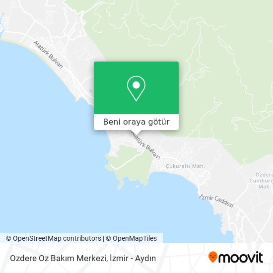 Ozdere Oz Bakım Merkezi harita